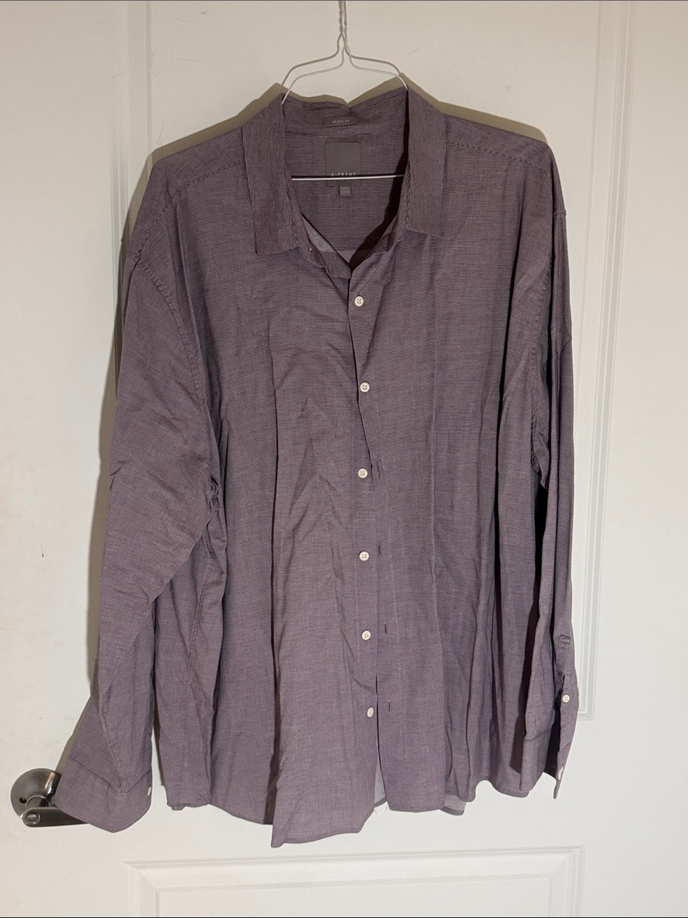 Frame Denim Men's Dress Shirt in Dusty Lavender